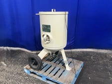 Clemco #2452, Shot Blast Machine, 600 Lbs., 2 Wheel, 60 CF, 150 PSI, 54 Gallon Tank, 2012