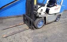 4,435 lb. YW #C-50, Propane Forklift, 42" x 4" Forks, 192" Mast Height, 6,590 Hours