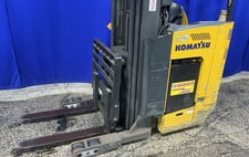 4,500 lb. Komatsu #FR23K-3, Electric Stand-Up Forklift, 36 V., 210" Max Height, 921 Hours