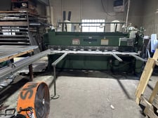 1/4" x 10' Cincinnati #2CC10, mechanical power squaring shear, 36" front operated power back gauge, 60 SPM