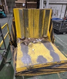 5000 lb. Uni-Craft, upender, 48" coil, 60" x 60" flat deck, 60" x 52" V deck, self-contained hydraulic