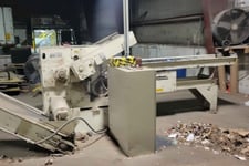 Cresswood #EF2440AST, Low-Speed Grinder, 10" diameter x 24" Rotor, 400 RPM, 42 Cutters, 40 HP, Infeed