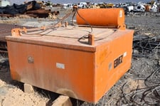 66" x 66" Eriez #MC-SE-7735, Electromagnetic Scrap Magnet, 30.5" magnet thickness, 103.3 amp magnet current