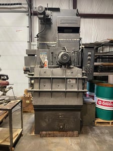 6 cu.ft. Wheelabrator #WTB-6, Tumble Blast Machine, 15 HP blast wheel, integrated dust collector
