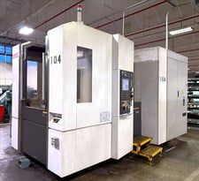 Mori Seiki #NH-5000/50DCG, CNC horizontal machining center, MSX-701III Control, 28.7" X, 28.7'Y, 33.5" Z