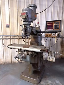 Bridgeport #Series-I, milling machine, 9" x42" power feed table, 2 HP, Anilam Wizard 3-Axis digital read out