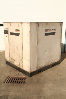 446 cfm, 125 psi, Ingersoll-Rand #SSR-EP-100, air compressor, 100 HP