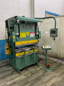 70 Ton, Betenbender #4-70T, hydrauic press brake, 6' overall, 30-1/2" between housing, 8" stroke, 10 HP, 2020