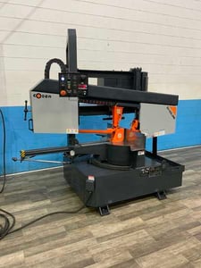 13" x 20" Cosen #SH-510LDMBS, horizontal band saw, 16' 4" x 1.25" x 0.042" blade, 3 HP, 2024