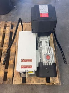 Leybold #SV-120-BIFC, Rotary Vane Vacuum Pump, Single Stage, Oil Sealed, 10 mbar, 2.2 kW