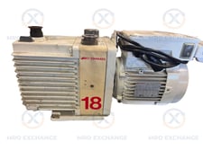 12.1 CFM Edwards #E1M18, Rotary Vane Vacuum Pump, Single Stage, Single Phase, 110-210 V., 60 Hz