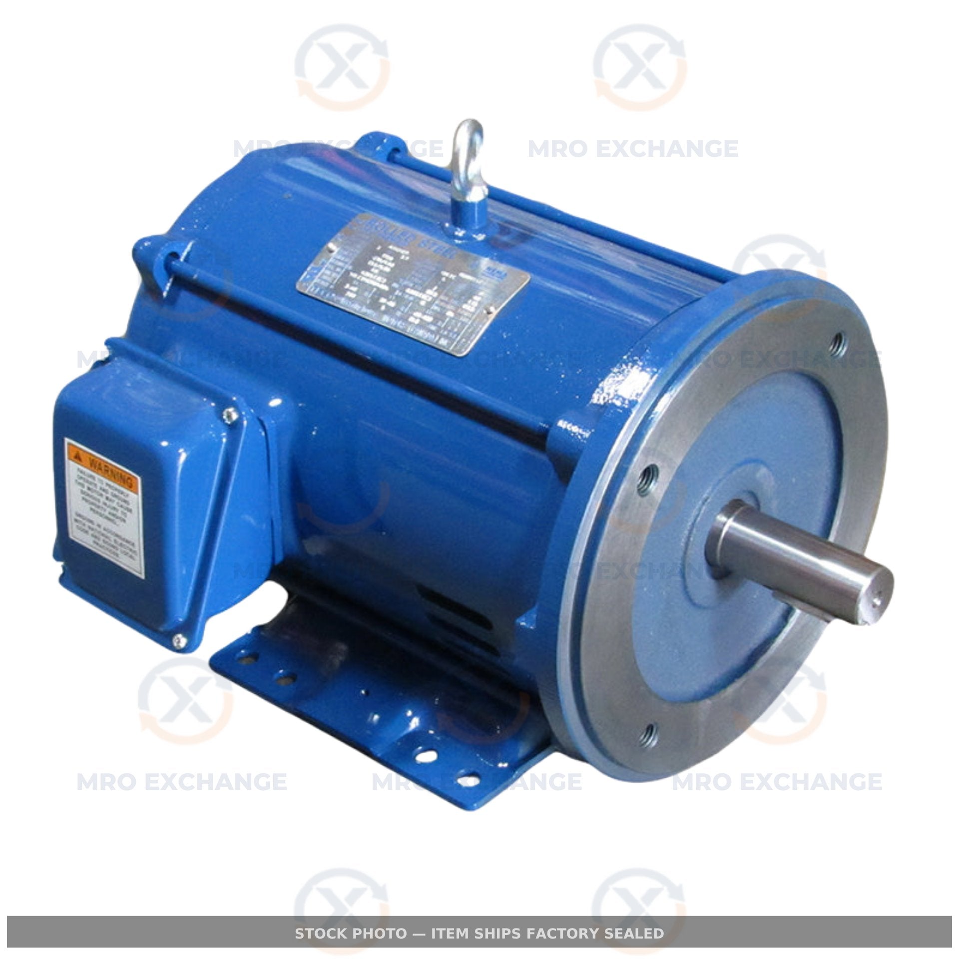 20 HP 1755 RPM TECO Westinghouse #4MRCEC, Frame 256VP, weather protected enclosure type 1, 230/460 Volts, 3