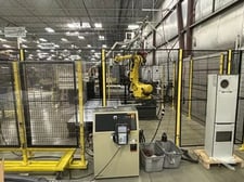 Fanuc, R-20001B/125L, 6-Axis Robot, CNC Routing Head, 20 HP @ 24,000 RPM, 60" x 144" table, 2008