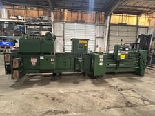 International Baler Corporation #2828-30, Auto-Tie Horizontal Baler, Feed Opening 26" x 30", 8" cylinder, 30