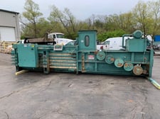Maren #72-OE-100, Auto-Tie Baler, Feed Opening 27" x 29", 8" Cylinder, 20 HP