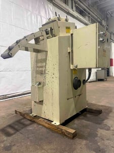 6" x .125" Cooper Weymouth Peterson #6B, Powered Coil Straightener, 7 straightening rolls, 2" roll diameter