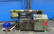 17" x 33" Hyd-Mech #M-16A, Automatic Horizontal Band Saw, Mitsubishi GOT2000 Control, 28.5" x 33" Table, 5+3
