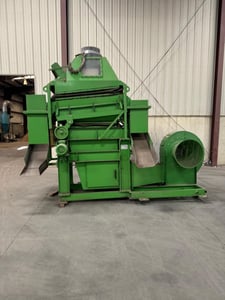 Ghirarduzzi #DM100, Air-Operated Densimetric Separator, 5/16"-2.36" material, 0.3 kg/dm density difference