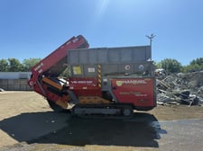 Hammel #VB-450DK, Track-Mounted Dual Shaft Shredder, diesel engine, 175 hours, 2020