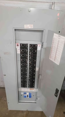 225 Amp. Cutler-Hammer, PRL1A, Pow-R-Line Panelboard, 120/208V, 3PH, 42-Circuit, w/ Bolt-On Breakers
