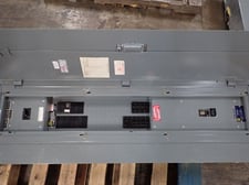 225 Amp. Square D, NEHB-424-2SF3125, Panelboard, 480Y/277V, 3PH, w/ Dual Mains & Breakers (3 available)
