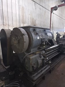 40" x 360" Lehmann, Engine Lathe, 13" Bore, 30 HP, 28" chuck, Twin Carriage, Steady Rest