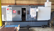 Haas #ST-35LY, CNC Lathe, 20.5" swing, 62" max L, 2400 RPM, 24 tool, Live Tooling, Tool Presetter, rigid tap