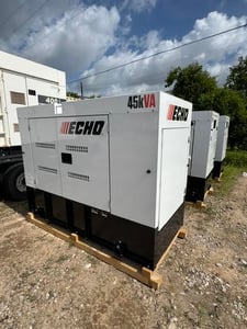 50 KW Shindaiwa #DGK45F, Diesel Generator, 67 HP, Isuzu 4LE2X Engine, Multi Voltage, sound attenuated