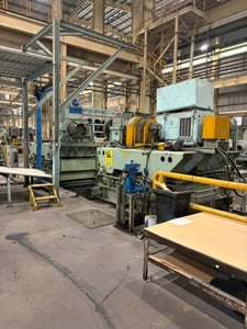 .050" x 72" Stamco, Aluminum Slitting Line, 22,000 lb., 96" outside dimension, 20" ID, RL, upgrades 2017, 1981