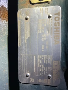 300 HP 1200 RPM Toshiba, Frame B449T, TEFC, 460 Volts, reman.