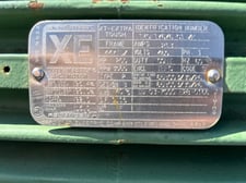 200 HP 3585 RPM Reliance, Frame 447TDZ, TEFC, 460 Volts