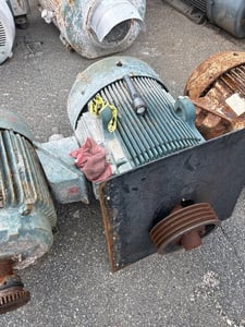 100 HP 1800 RPM RPM, Frame 405T, TEFC, 460 Volts