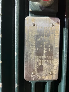 75 HP 1200 RPM Toshiba, Frame 405T, TEFC, 460 Volts, new
