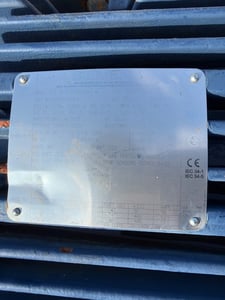 50 HP 0 - 2685 RPM Siemens, Frame 367TCV, TENV, 460 Volts (8 Available)