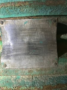 50 HP 1200 RPM Westinghouse, Frame 405U, TEFC, 440 Volts
