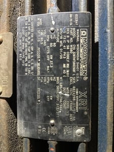 50 HP 1800 RPM Marathon, Frame 326TC, TEFC, 460 Volts
