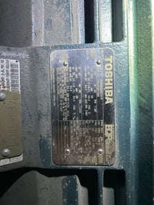 40 HP 1800 RPM Toshiba, Frame 324T, TEFC, 460 Volts, new