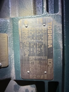 40 HP 1800 RPM Toshiba, Frame 324T, TEFC, 460 Volts, reman.