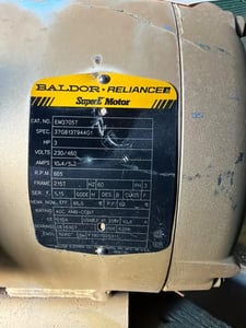 3 HP 885 RPM Baldor, Frame 215T, TEFC, 230/460 Volts
