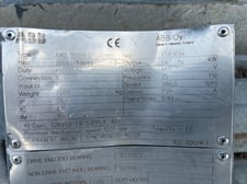 667 HP 300 RPM ABB, TEFC, 460 Volts, 25 Hz