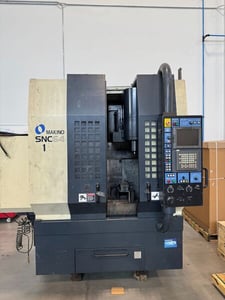 Makino #SNC64, CNC vertical machining center, 15 automatic tool changer, 23.6" X, 15.8" Y, 15.8" Z, 20 HP