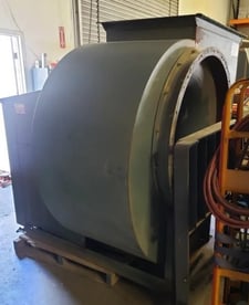 New York Blower #362-PLR, air handling fan, 50 HP, 1180 RPM, 460 V., 3-Ph., 27" PLR wheel, 40" x 27" flanged