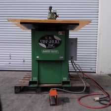Onsrud #3025, inverted pin router, 30" throat, 5 HP, 20k RPM, 48" x 48" table