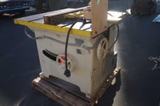 Tannewitz #XJ, table saw, 16" blade, 5 HP, 3600 RPM, 42" x 45" table, tilting arbor