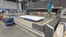 Flow #Mach-500-4020-XD, CNC waterjet, 157" x 78" envelope, 94000 PSI, 50 HP intensifier, 700 IPM, FlowXpert
