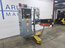 1.5" Davis Standard #DS-15, pedestal extruder, 24:1 L/D, air cooled barrel, 4 zones, 7.5 HP, 230 V., 3-Ph.