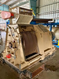 Andritz #43245, Hammer Mill, 43" rotor diameter, 24" screen width, 2,950 sq.in. screen area, 350 HP, 1780