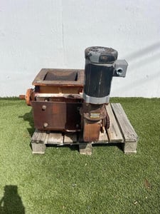 10" x 10" Rotary Airlock Feeder, 1.5 HP Baldor motor, 3450 RPM, Baldor gear reducer, 208-230/460 Volt