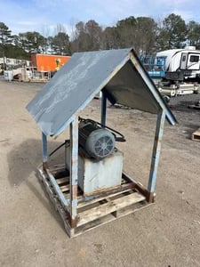 10 HP Prince #SP20B27A9H2-R, Hydraulic Power Unit, 30 gallon reservoir, Vickers hydraulic valve, 1745 RPM