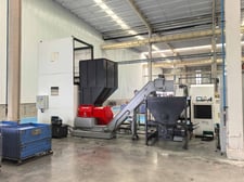 Enerpat BM-D1090 Aluminum Chips Briquetting Press, 100 Ton, 90 mm Briquette, Fully Automatic, NEW